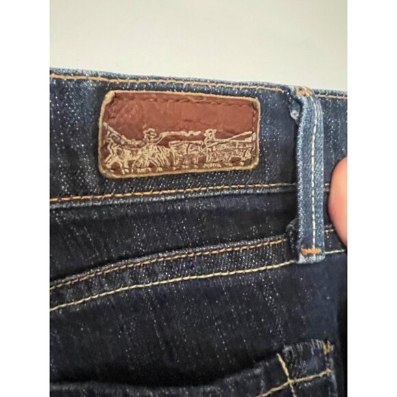 Levis Capital E Skimmer Low Skinny Jeans 31 Dark Wash Denim - Picture 4 of 9